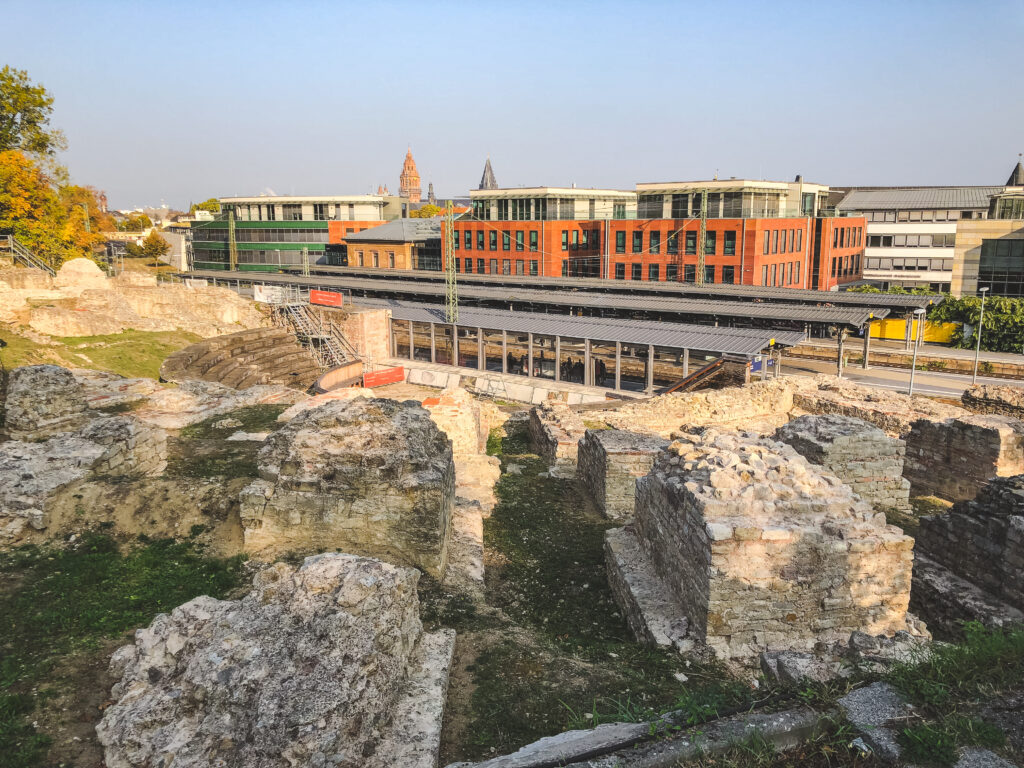 Mainz was once known as Mogontiacum and holds Roman Theatre ruins that you must visit during your 1 weekend in Mainz