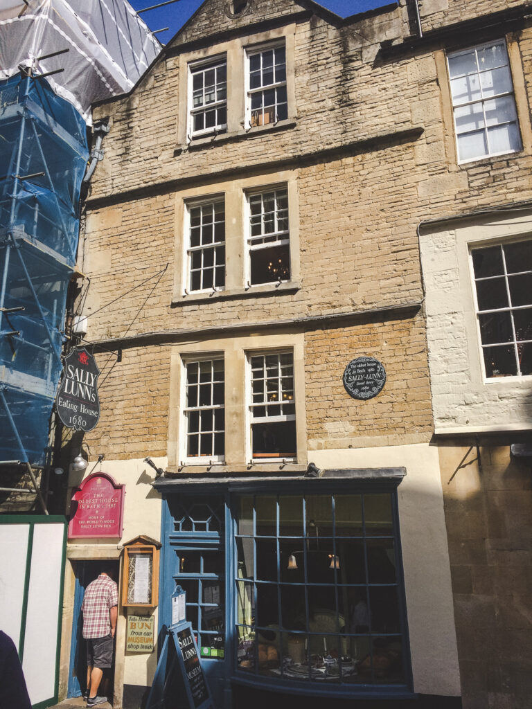 Sally Lunn's House is one of the oldest buildings in Bath, England.
