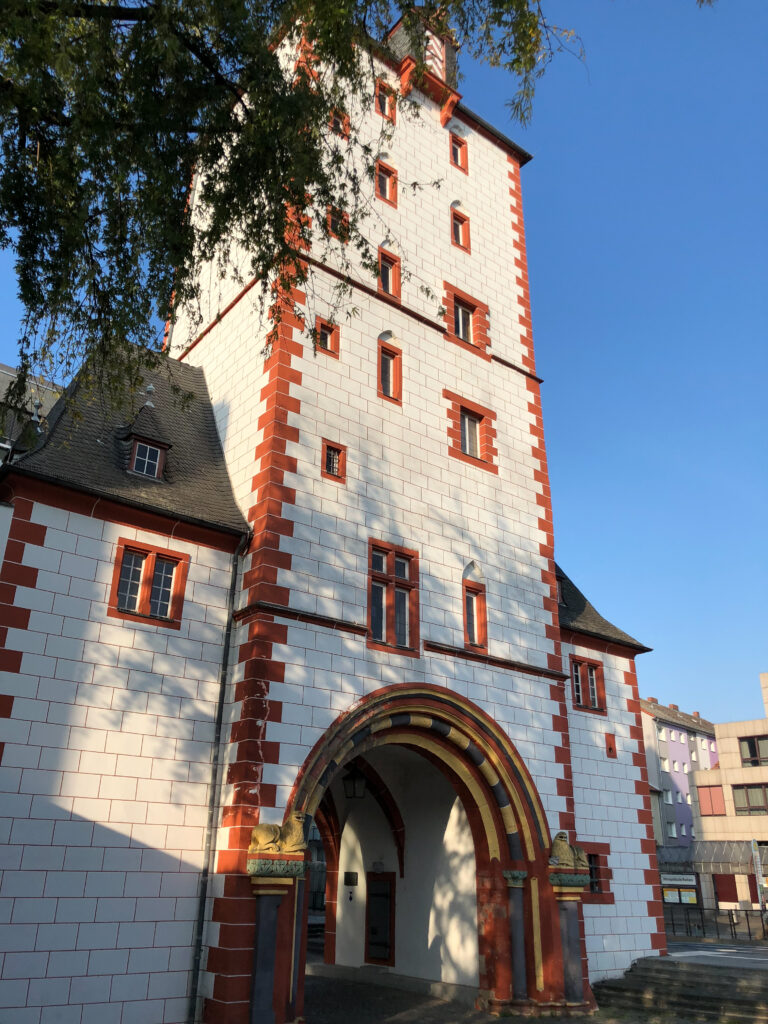 The Wooden Tower and Iron Tower were two main vestiges of Mainz’ defensive wall 