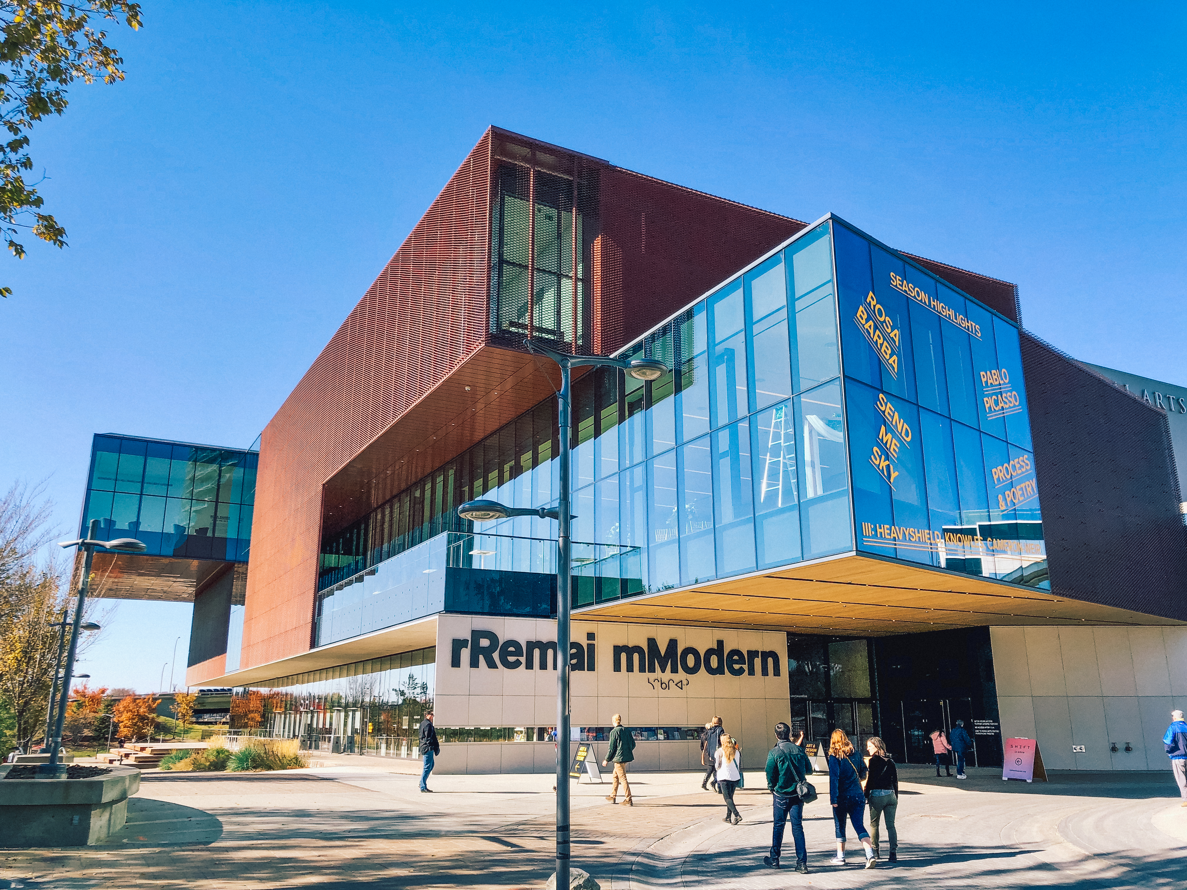 Remai Modern Art Gallery in Saskatoon at River Landing