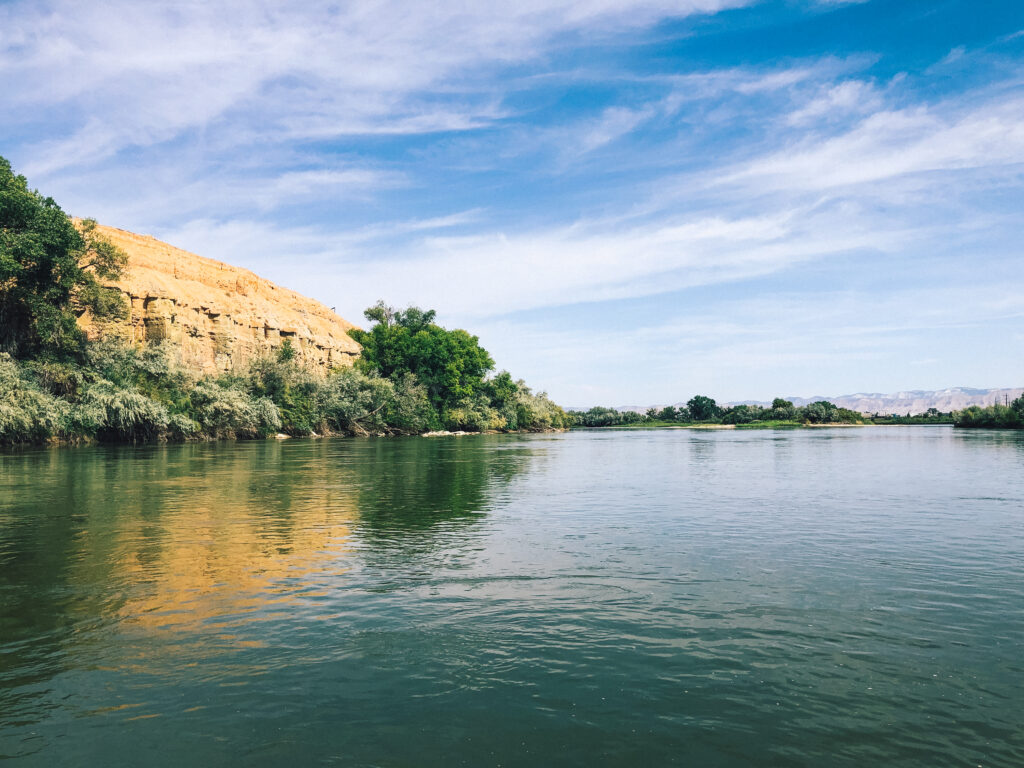 The Colorado River is great for rafting and kayaking
