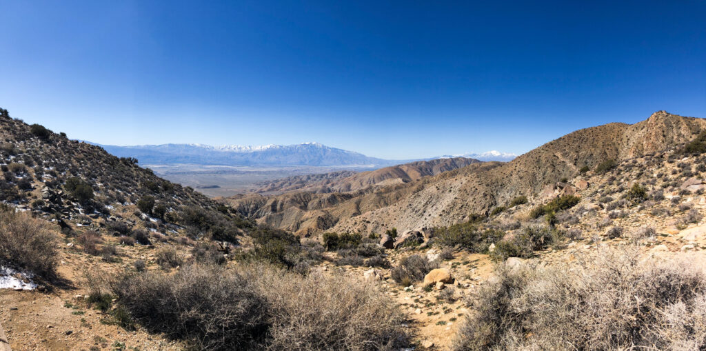 Highest point of Joshua Tree National Park