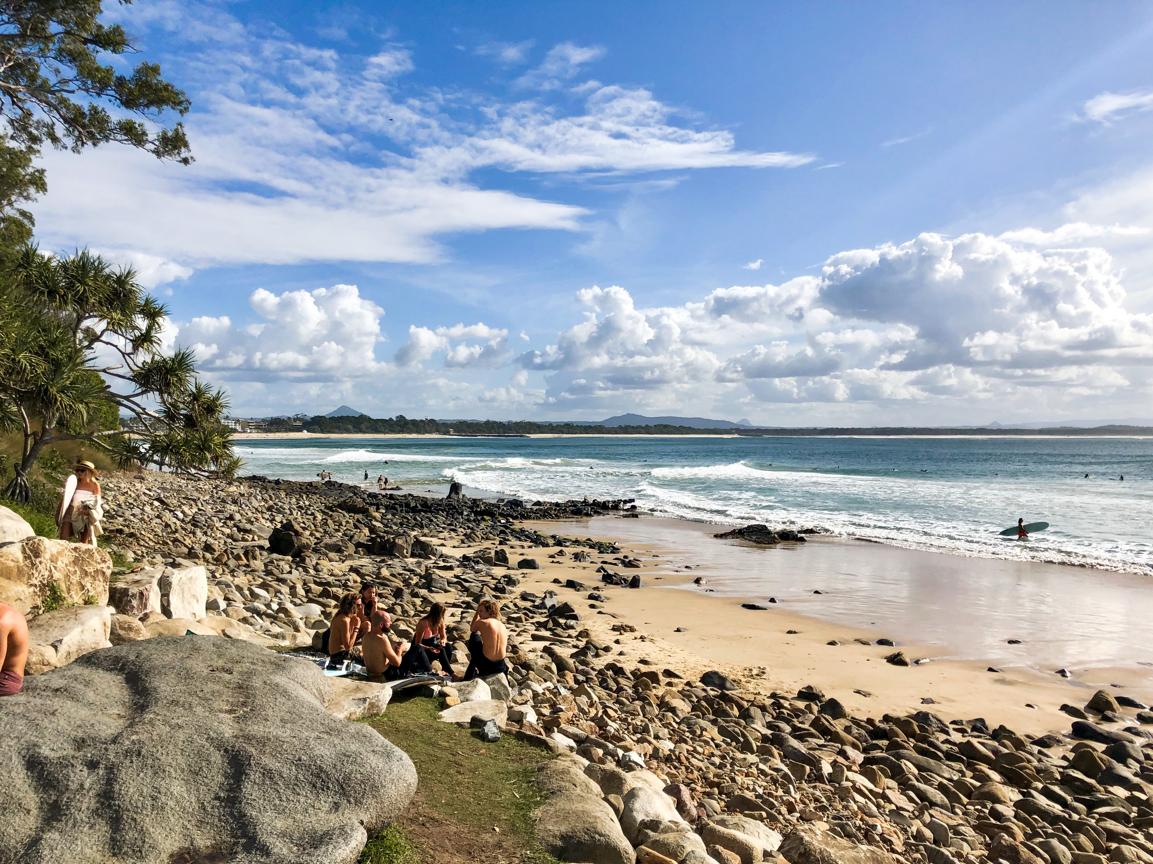Noosa is so photogenic and very popular with surfers