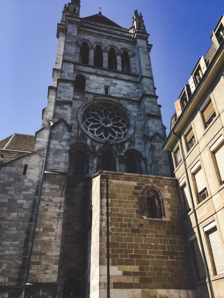 Begin exploring Geneva's Old Town by climbing the bell towers of Cathédrale St-Pierre for stunning views of the city