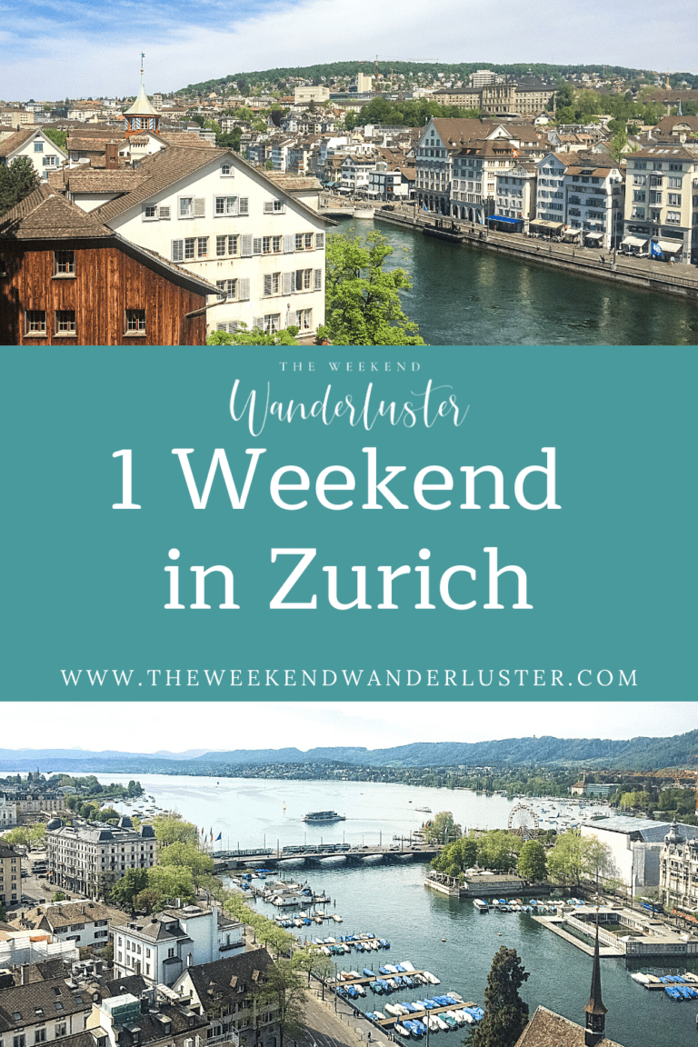 24 Hours in Zürich, Switzerland - The Weekend Wanderluster