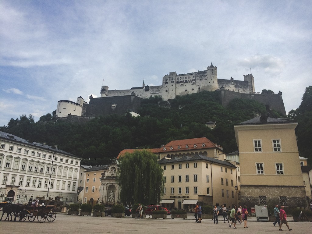 Salzburg's most famous icon is this 900-year-old cliff top fortress that watches over the city. Festung Hohensalzburg is considered one of the biggest and best preserved landmarks in Europe.