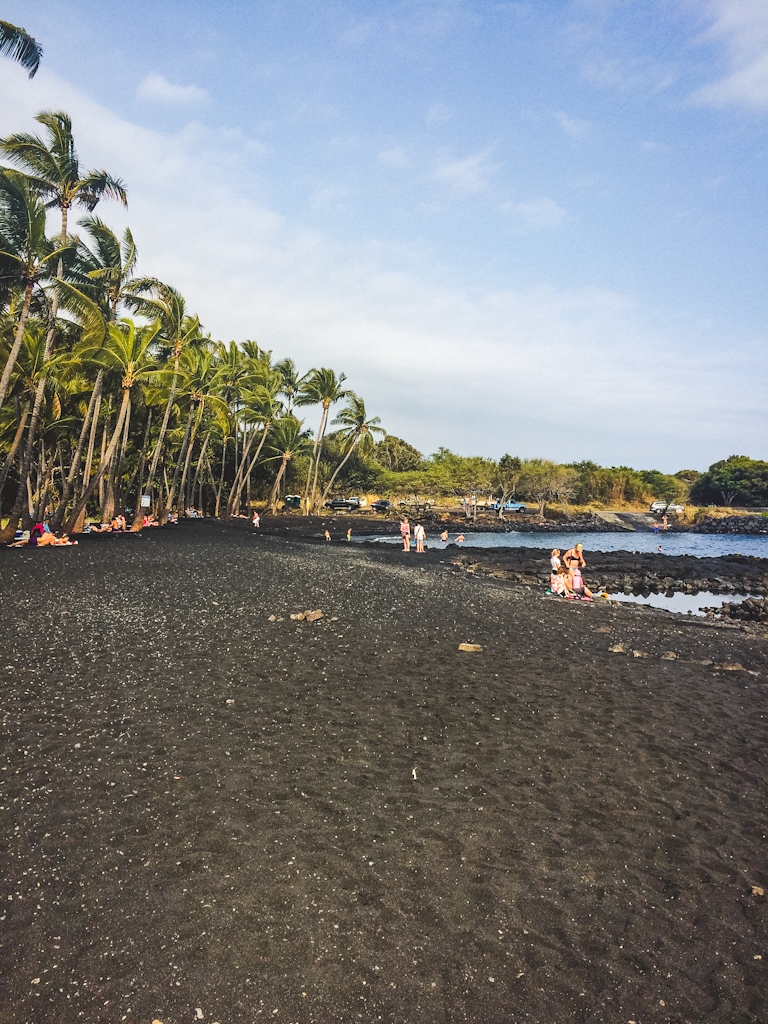 Punalu'u Black Sand Beach is so beautiful and unique!