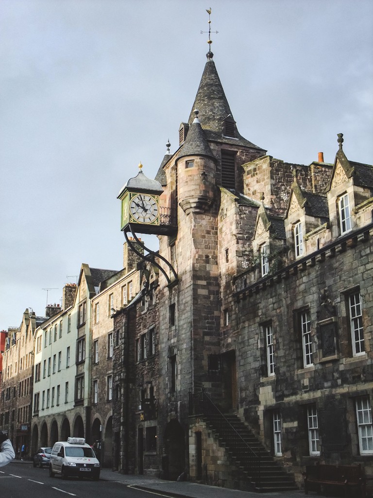 The Canongate Tolbooth was built in 1591 and served as a collection point for taxes, a council house, a courtroom, and a jail.