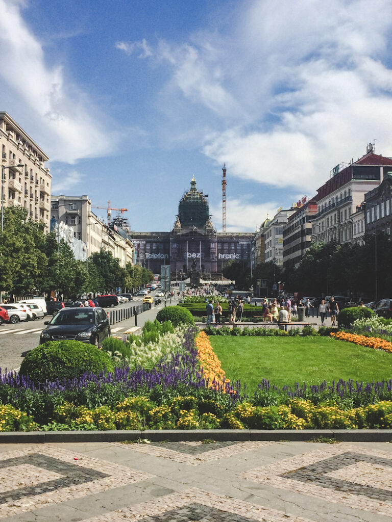 Wenceslas Square (Prague’s biggest square) is watched over by the iconic monument to Saint Wenceslas. It’s been a gathering place during many of the great events of modern Czech history