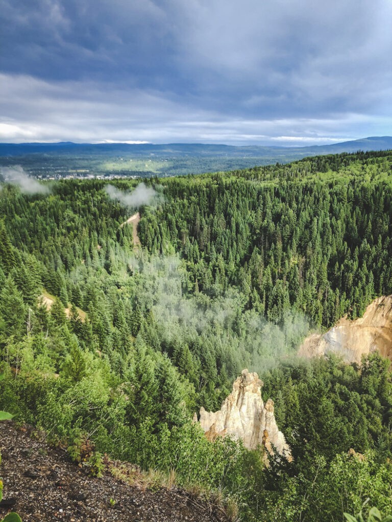 Pinnacles Provincial Park in the BC Cariboo