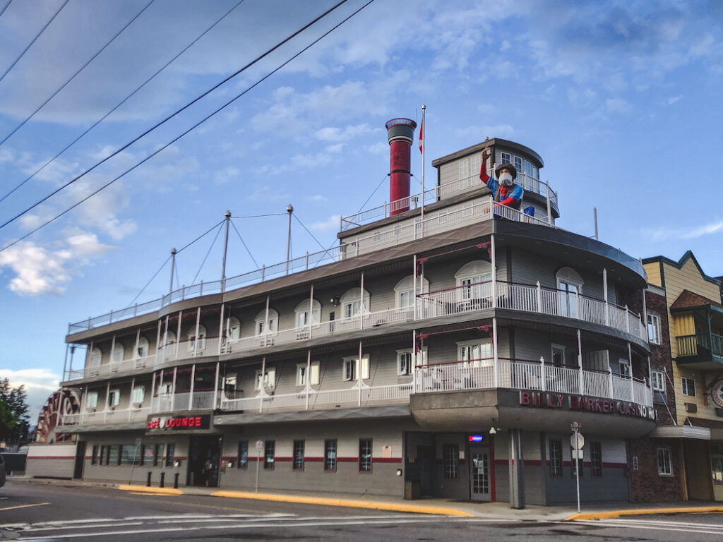 Billy Barker Casino & Hotel in Quesnel, BC