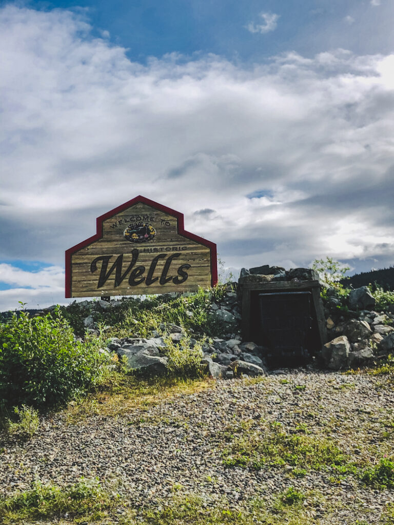 Wells is a small mining town in the BC, Cariboo