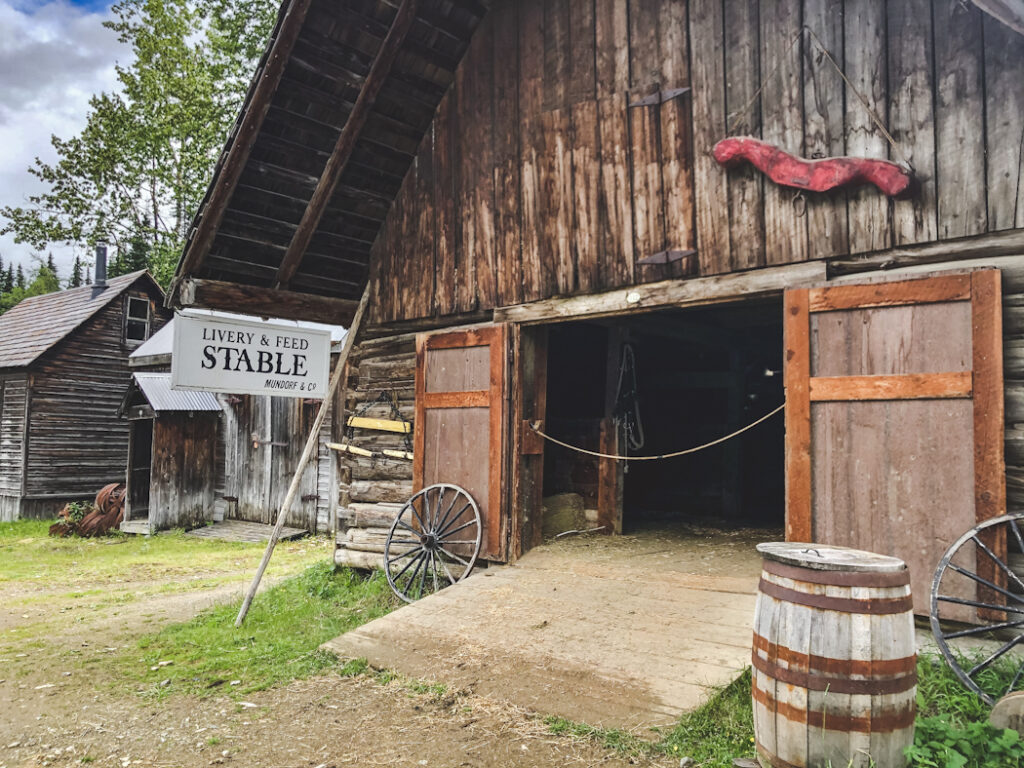 Barkerville, BC is a living museum in the BC Cariboo